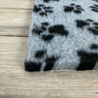 Grey Black Paws high grade Vet Bedding non-slip back bed fleece for pets